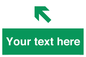 Custom Safe condition: Green Up left arrow